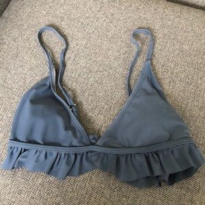Women’s ruffle bikini triangle top